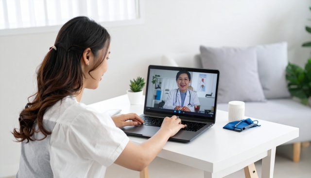 予約時間に受診